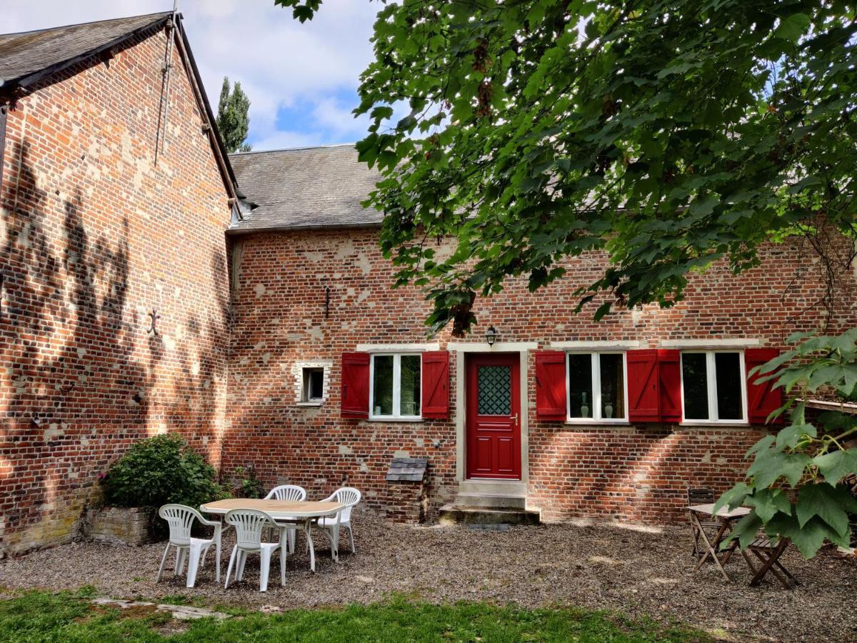 Uw Eigen Boerderij Bij Le Moulin De La Place Hargicourt ภายนอก รูปภาพ